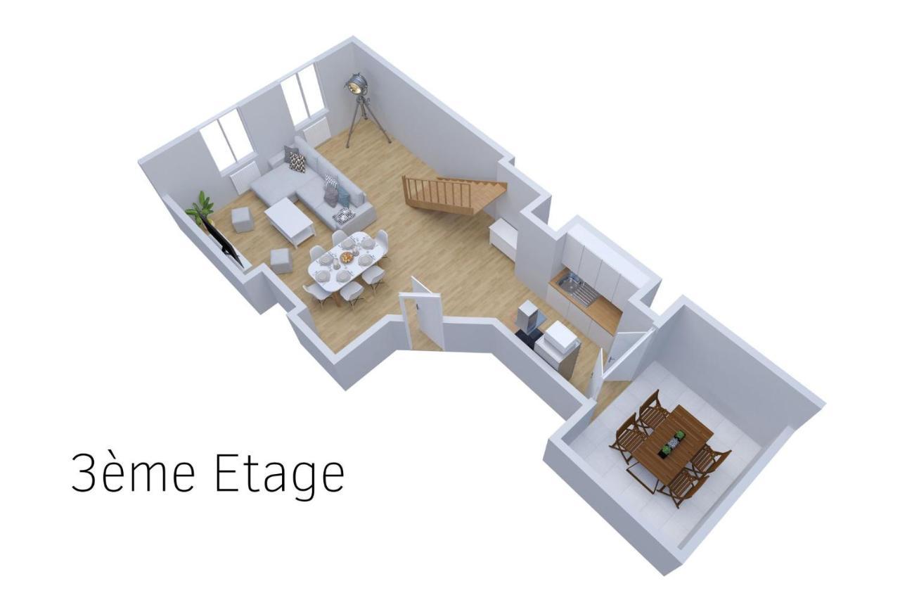 Le Double Pirou # 2 Appartements # Halte Auvergne Тьєр Екстер'єр фото
