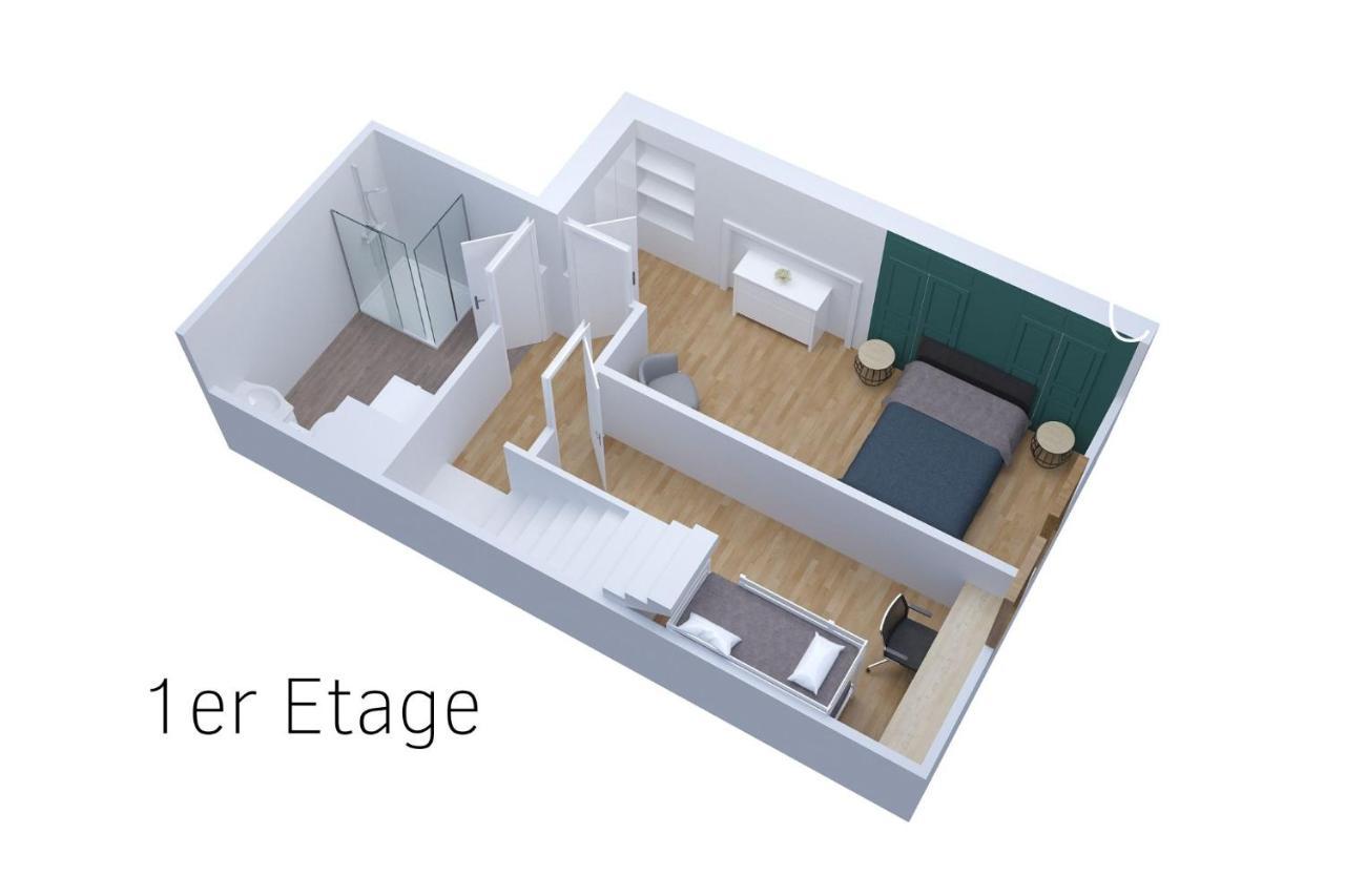 Le Double Pirou # 2 Appartements # Halte Auvergne Тьєр Екстер'єр фото